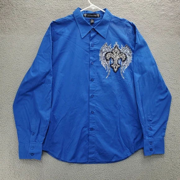 Victorious | Shirts | Victorious Button Up Shirt Mens Size Xl Long